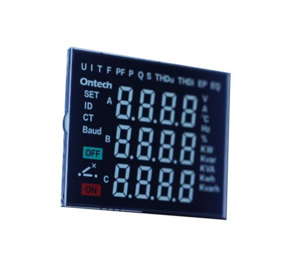 Écran LCD STN pour compteur d'énergie électrique