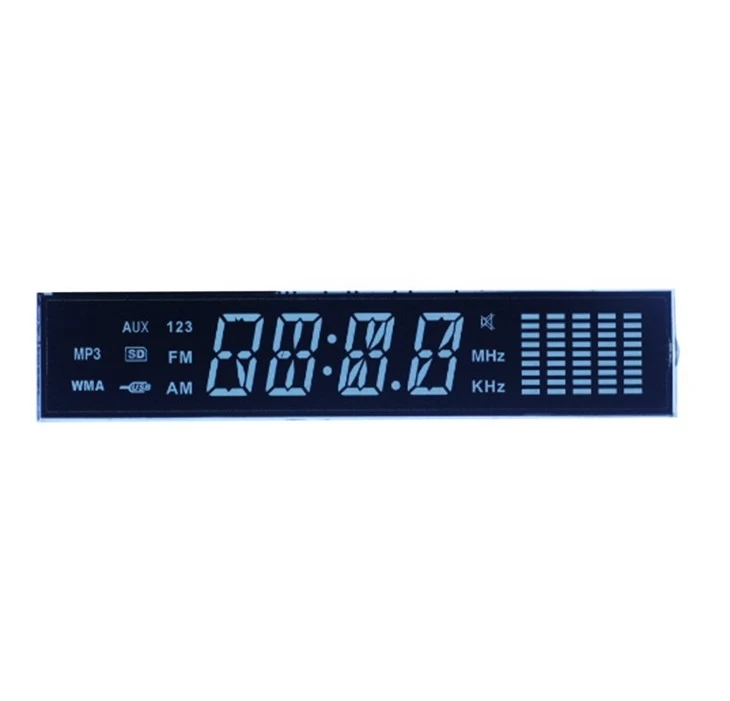 Module LCD du segment VA pour la radio FM et lecteur mp3 de voiture
