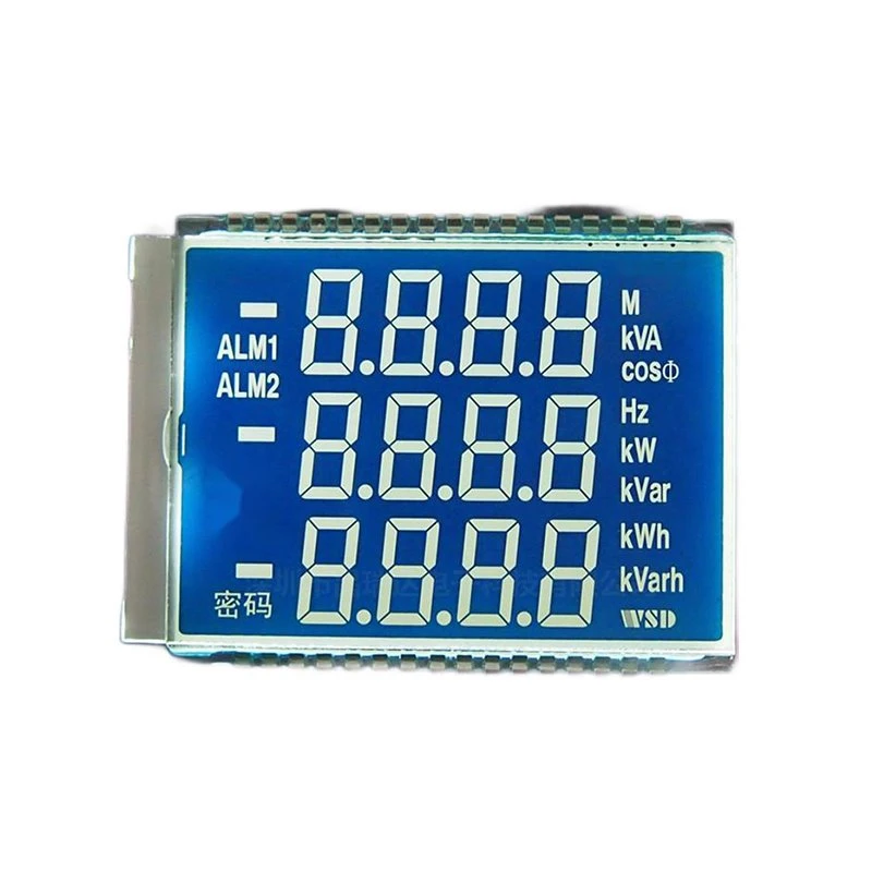 LCD avec sortie pour instrument d'alimentation