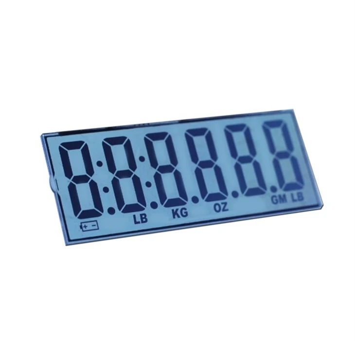 segment TN lcd module for weight sacle